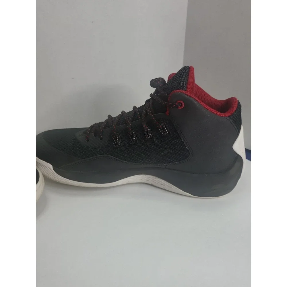 Air Jordan Rising High 2 Flight Speed Men's US 9 Black Red White 844065-001 EUC